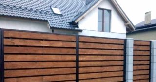 Купить распашные ворота деревянные Анапа, цена от 2750 руб.