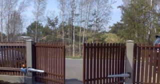 Купить распашные ворота из штакетника Анапа, цена от 2750 руб.