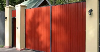 Купить ворота из профнастила Анапа, цена от 4098 руб.